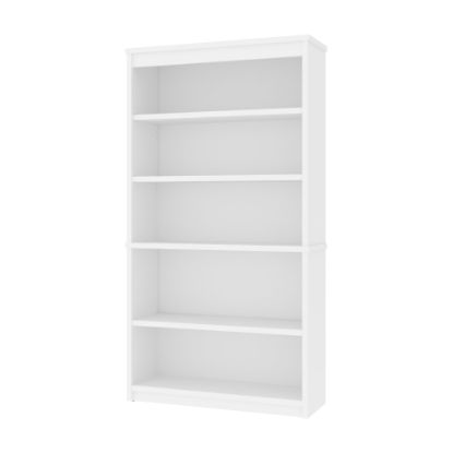 Picture of Bestar Universel 66inH 5-Shelf Bookcase, White