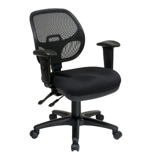 Picture of Office Star Pro-LineII Mid-Back Ergonomic Task Chair, Black