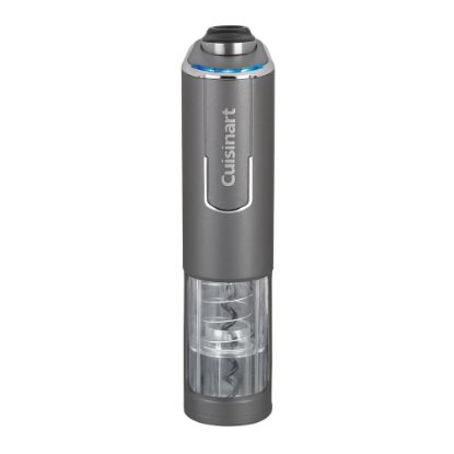 Picture of Cuisinart EvolutionX Cordless 4-in-1 Wine Opener, 8-3/16in x 2in x 3-1/2in, Gray