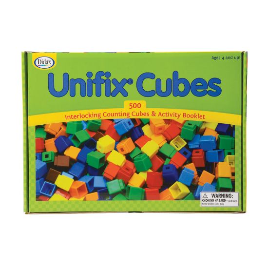 Picture of Didax Unifix Cube Set, Multicolor, Pack Of 500