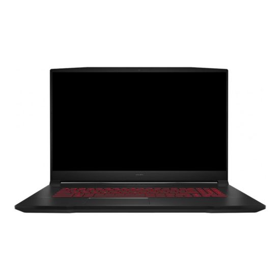 Picture of MSI Katana GF76 Katana GF76 11UC-492 17.3in Gaming Notebook - Intel Core i5 i5-11400H 2.70 GHz - 8 GB RAM - 512 GB SSD - Black - Intel HM570 Chip - Windows 11 Home - NVIDIA GeForce RTX 3050 with 4 GB