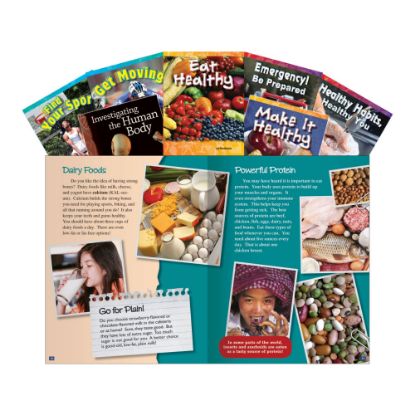 Picture of Teacher Created Materials Healthy You Book Set, Grades 3 - 5, Set Of 7 Books