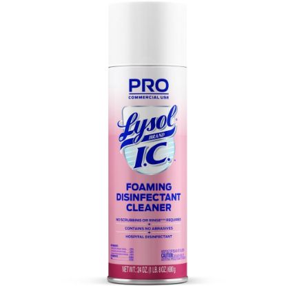 Picture of Lysol I.C. Foam Disinfectant Cleaner, 24 Oz Bottle