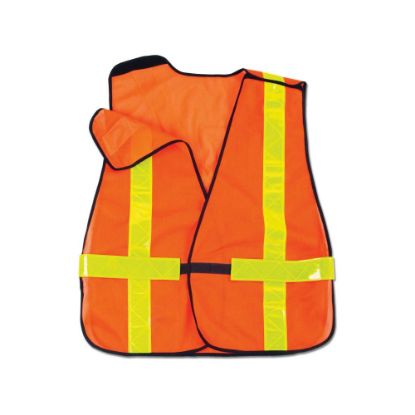 Picture of Ergodyne GloWear Safety Vest, Non-Certified X-Back 8080BAX, Orange