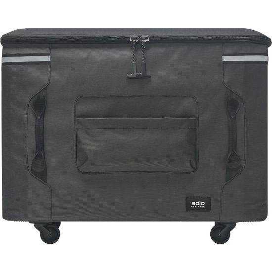 Picture of Solo New York PRO Transporter Rolling Case, 20-1/2inH x 26inW x 18-3/4inD, Gray