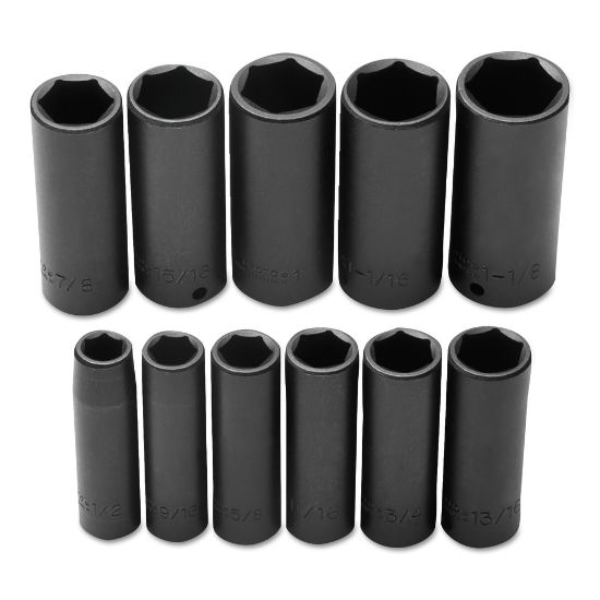 Picture of PROTO 11-Piece Deep Impact Socket Set, SAE