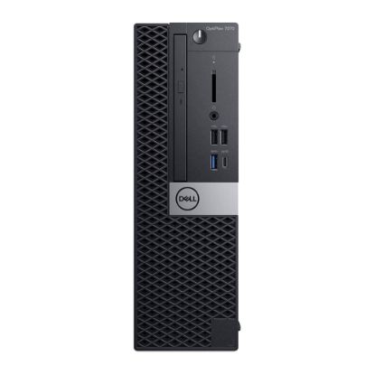 Picture of Dell Optiplex 7070-SFF Refurbished Desktop PC, Intel Core i7, 16GB Memory, 500GB Solid State Drive, Windows 10 Pro