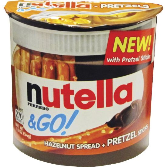 Picture of Nutella Nutella & GO Hazelnut Spread & Pretzels - 1.80 oz - 12 / Box