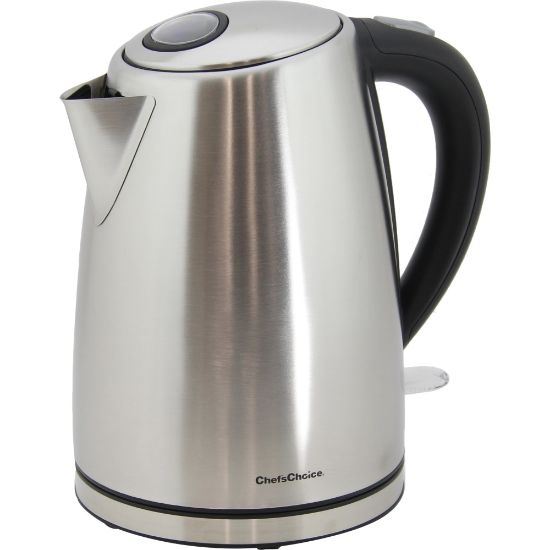 Picture of Edgecraft Chefs Choice 1.7L Brushed Stainless Steel Electric Kettle, Silver