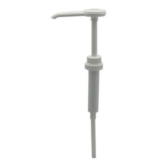 Picture of Tablecraft Condiment Pump, 1 Oz, White