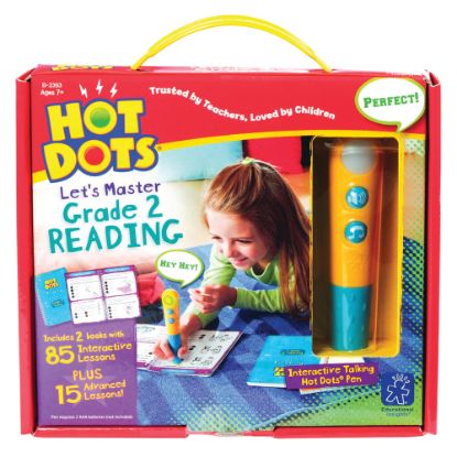 Picture of Educational Insights Hot Dots Lets Master Grade 2 Reading