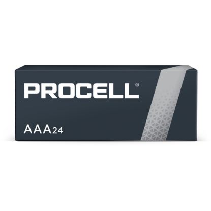 Picture of Duracell Procell Alkaline Contant Power AAA Battery - For Motion Detector, Test Equipment, Remote Control, Flashlight, Calculator, Clock, Radio, Portable Electronics, Mouse, Keyboard - AAA - 144 / Carton