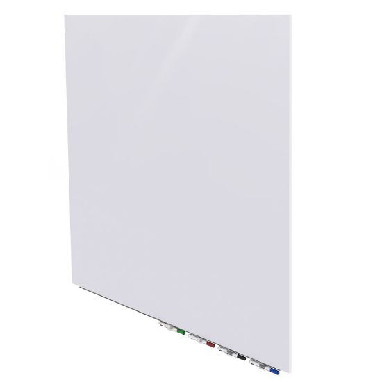 Picture of Ghent Aria Low Profile Glassboard, Magnetic, 48inH x 48inW, Square, White