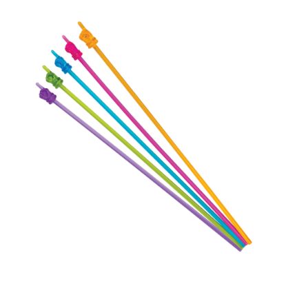 Picture of Teacher Created Resources Mini Hand Pointers, 12in, Assorted Colors, Pack Of 50 Pointers