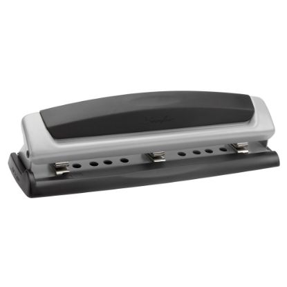 Picture of Swingline Precision Pro Desktop Punch, 10-Sheet Capacity, Silver