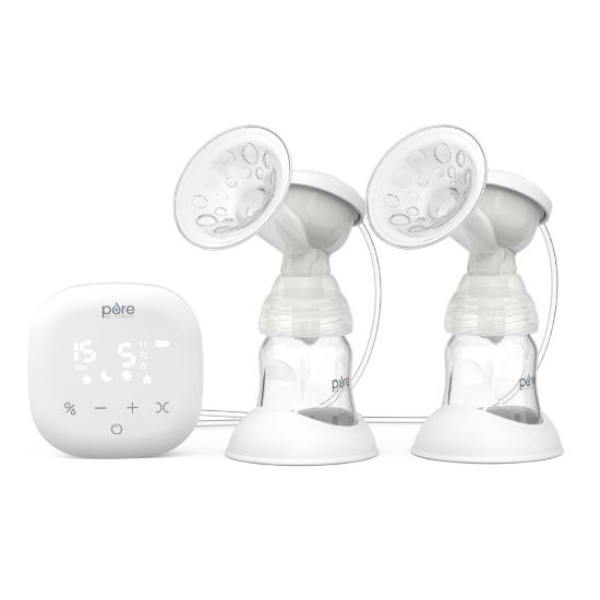 Picture of Pure Enrichment PureBaby Double Electric Breast Pump, White