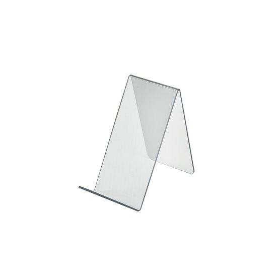 Picture of Azar Displays Tabletop Easels, Acrylic, 6 1/2inH x 3 1/2inW x 7 1/2inD, Clear