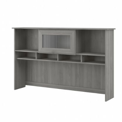 Picture of Bush Furniture Cabot 60inW Hutch, Modern Gray, Standard Delivery