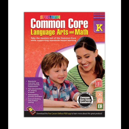 Picture of Spectrum Common Core Language Arts And Math, Grade K