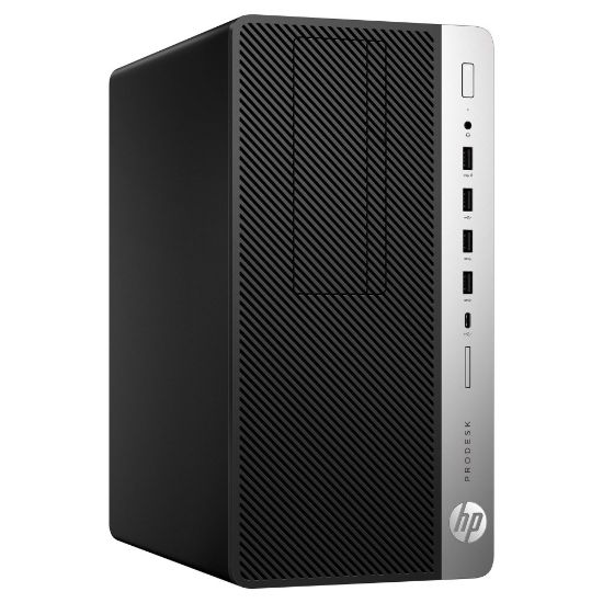 Picture of HP ProDesk 600 G5 Refurbished Minitower Desktop PC, Intel Core i7-8700, 16GB Memory, 500GB Solid State Drive, Windows 10 Pro, OD1-1311