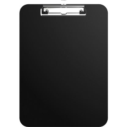 Picture of Business Source Shatterproof Clipboard - 8 1/2in x 11in - Plastic - Black - 1 Each