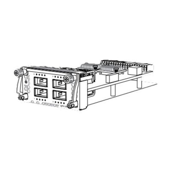 Picture of Juniper Networks - Expansion module - 40 Gigabit QSFP+ x 4