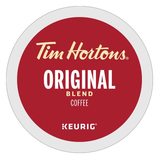 Picture of Tim Hortons Single-Serve Coffee K-Cup Pods, Original, Carton Of 24