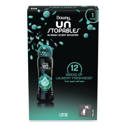 Picture of Downy Unstopables In-Wash Scent Booster Beads, Fresh Scent, 1.37 Oz, Carton Of 156 Packs