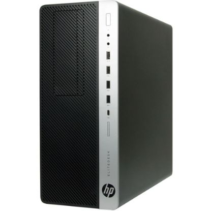 Picture of HP EliteDesk 800 G3 Refurbished Desktop PC, Intel Core i7-6700, 16GB Memory, 256GB Solid State Drive, Windows 10 Pro, OD1-1323