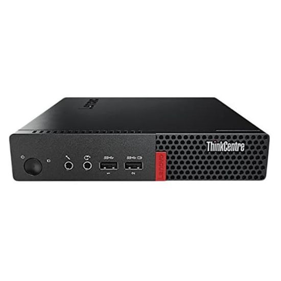 Picture of Lenovo ThinkCentre M910q-Tiny Refurbished Desktop PC, Intel Core i5, 16GB Memory, 256GB Solid State Drive, Windows 10 Pro