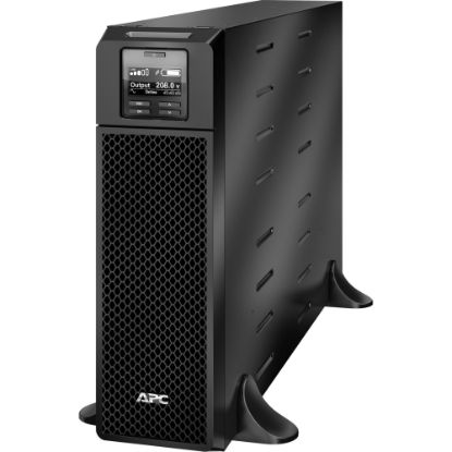 Picture of APC Smart-UPS SRT 5000VA - UPS - AC 208 V - 4250 Watt - 5000 VA - Ethernet 10/100, USB - output connectors: 4 - black - for P/N: SRT5KRMTF, SRT5KTF