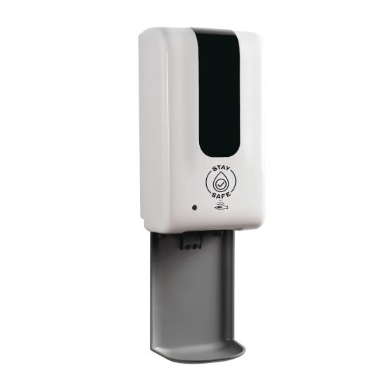 Picture of Hotel Emporium Automatic Wall Hand Sanitizer Dispenser, Gray