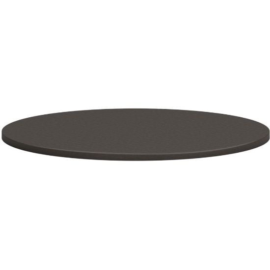 Picture of HON Mod HLPLTBL42RND Conference Table Top - 42in - Finish: Slate Teak