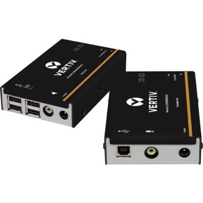 Picture of Avocent LV 4000 Series High Quality KVM Extender Kit with Receiver & Transmitter - LongView, Single Display, 1900x1200 DVI-D, USB, Audio, 50m Extender