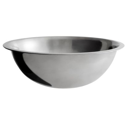 Picture of Hoffman Heavy-Duty Stainless Steel Mixing Bowls, 4 Qt, Case Of 48 Bowls