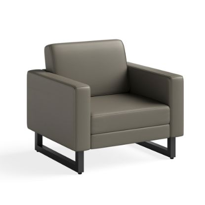 Picture of Safco Mirella Lounge Chair, Gray/Black