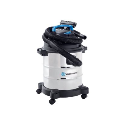 Picture of Vacmaster VOC507S Canister Vacuum Cleaner - 2237.10 W Motor - 135 W Air Watts - 5 gal Water Tank Capacity - Hose, Extension Wand, Floor Brush, Squeegee, Nozzle, Brush, Utility Nozzle - 14 ft Cleaning Width - 8 ft Cable Length - 72in Hose Length