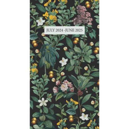 Picture of 2023-2025 Willow Creek Press Checkbook 2-Year Monthly Academic Pocket Planner, 6-1/2in x 3-1/2in, Botanical Nature, July 2023 To June 2025