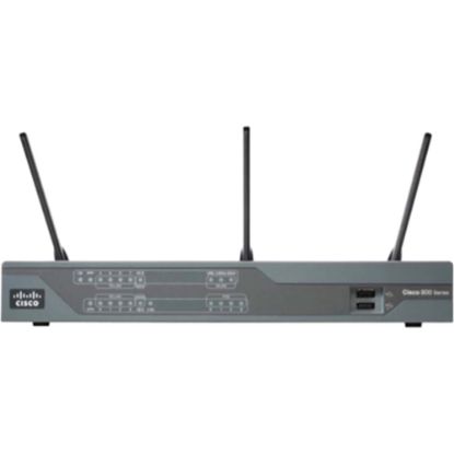 Picture of Cisco 892FSP Gigabit Ethernet Security Router with SFP - 9 Ports - 8 RJ-45 Port(s) - Management Port - 1 - 512 MB - Gigabit Ethernet - Desktop - 1 Year