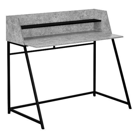 Picture of Monarch Specialties Mattie 48inW Computer Desk, Gray/Black