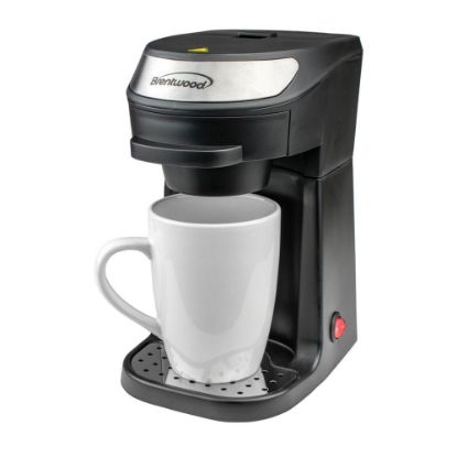 Picture of Brentwood Single-Serve Coffee Maker With Mug, Black