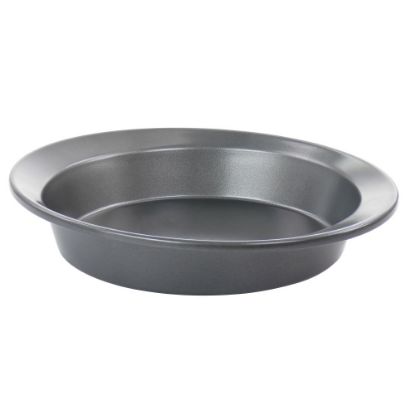 Picture of Gibson Baker's Friend Steel Non-Stick Round Bake Pan, 7-1/2in, Dark Gray