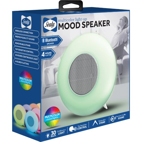 Picture of Sealy SL-HW-BS-100-WT Wireless Bluetooth Speaker, White