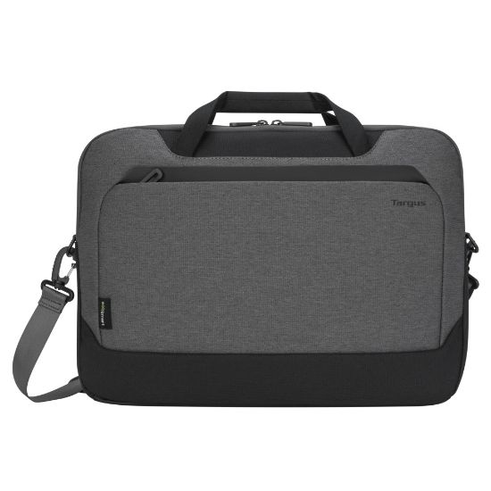 Picture of Targus Cypress EcoSmart Briefcase With 15.6in Laptop Pocket, Light Gray