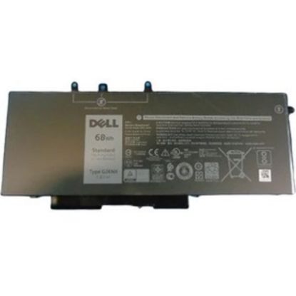 Picture of Dell 68 WHr 4-Cell Primary Lithium-Ion Battery - For Notebook - Battery Rechargeable - 8800 mAh - 7.6 V DC - 1