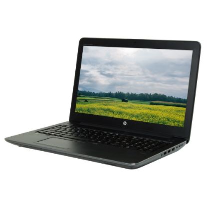 Picture of HP Mobile Workstation ZBOOK 15 G3 Refurbished Laptop, 15.6in Screen, Intel Core i7, 16GB Memory, 512GB Solid State Drive, Windows 10 Pro