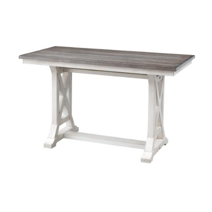 Picture of Coast to Coast Landings Counter-Height Dining Table, 36inH x 60inW x 30inD, Bar Harbor Cream