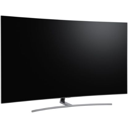 Picture of Samsung Q7CN QN55Q7CNAF 54.5in Curved Screen Smart LED-LCD TV - 4K UHDTV - Eclipse Silver - Quantum Dot LED Backlight - Dolby Digital Plus, Dolby Digital, Dolby, Stereo