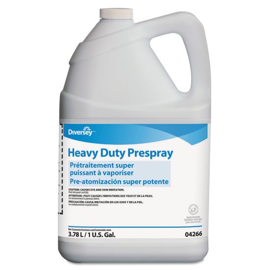 Picture of Diversey Carpet Cleanser Heavy-Duty Prespray, Fruity Scent, 128 Oz Bottle, Case Of 4