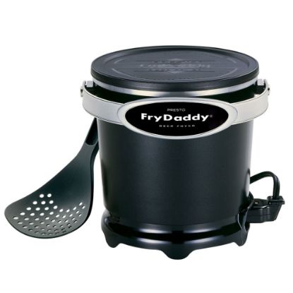 Picture of Presto! FryDaddy Electric Deep Fryer, 13-1/2inH x 15-1/2inW x 15-1/2inD, Black